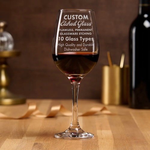 Custom personalized wine glasses etched laser engraved glass Custom personalized wine glasses etched laser engraved glass.